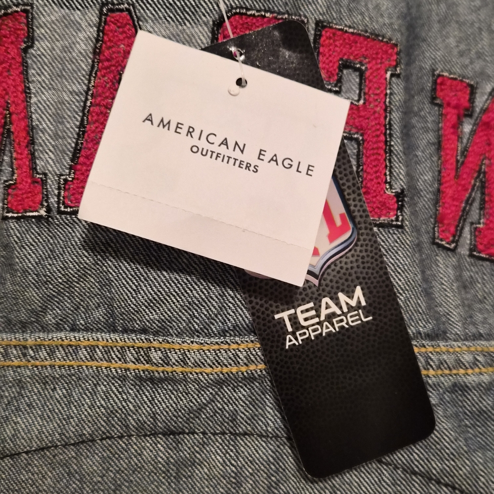 American Eagle Outfitters Denim NFL San Fransico 49er's Jacket - Picture 11 of 13
